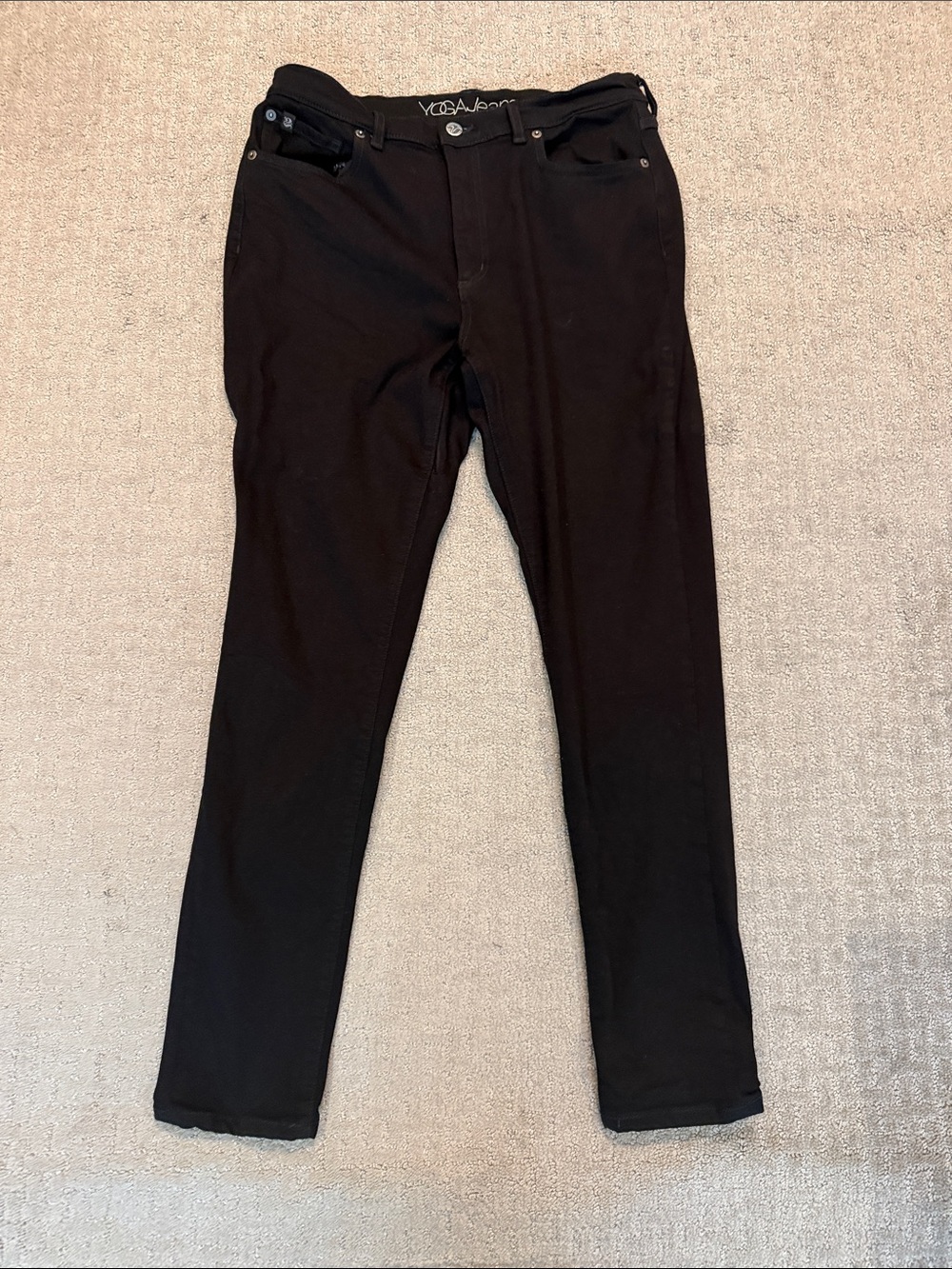 Black Slim Jeans - YOGA JEANS